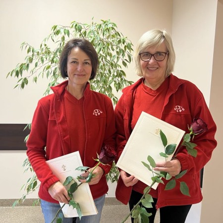 The Mayor of Alytus District Municipality awarded the PHC employees on the occasion of Lithuanian Social Workers' Day