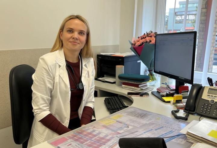 Šeimos gydytoja Akvilė Neveckienė sugrįžo į darbą Alytaus rajono PSPC ir Simno ambulatorijoje