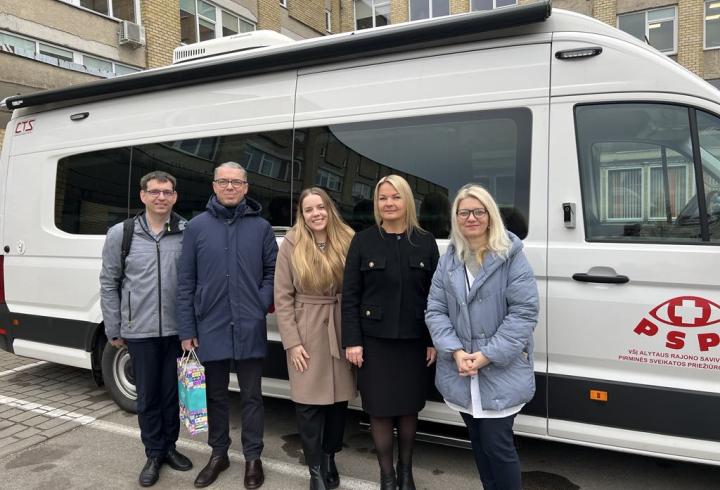 A delegation from Kaunas District visited Alytus District PHC