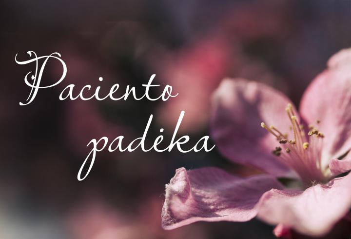 Nuoširdi paciento padėka mūsų gydytojui