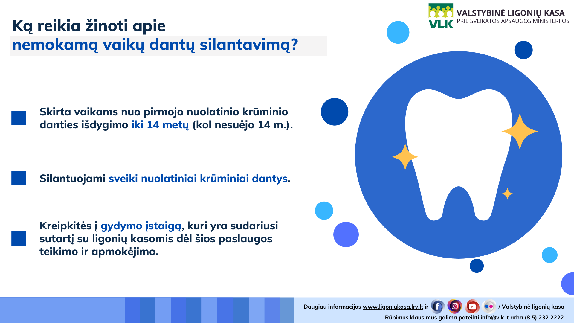 Vaikų dantų silantavimas